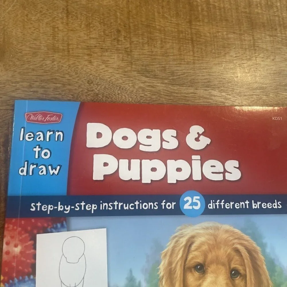 Learn to Draw: Dogs and Puppies Step-by-Step Instructions for 25 Different Dog